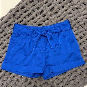 Marciano Royal Blue High Waist Women's Shorts